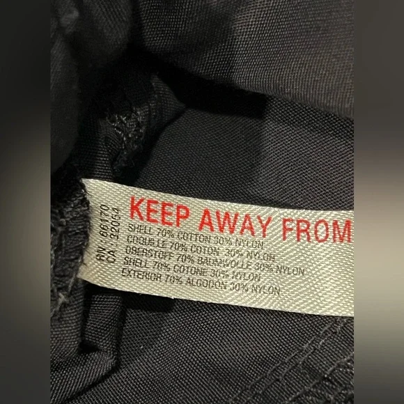 Free People FP Movement Black Pants Womens Offsides Belt Buckle Pockets Size S - Picture 10 of 14